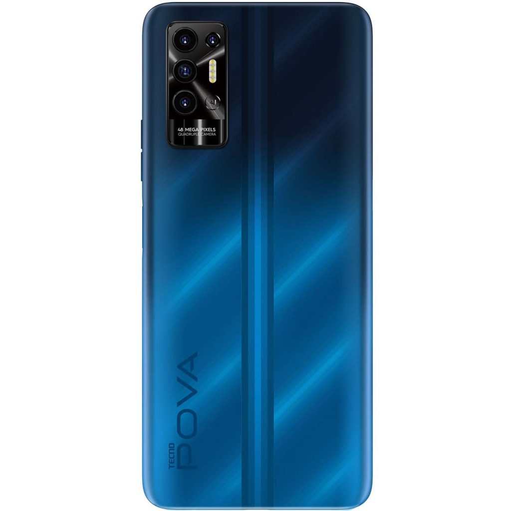 Смартфон TECNO Pova 2 (LE7N) 4/128 Gb Energy Blue – купить в  интернет-магазине Донецка по низкой цене